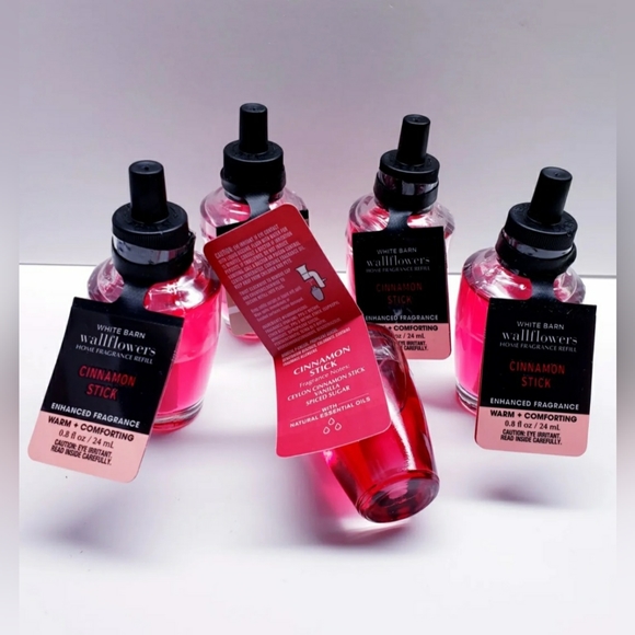 Bath & Body Works CINNAMON STICK Wallflowers Fragrance Refill, 0.8 oz( 5 pack) - Picture 2 of 4
